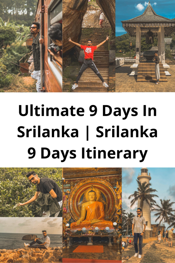 Srilanka 9 Days Itinerary